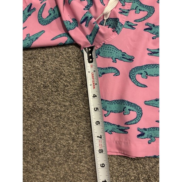Chubbies Classic Swim Trunk Lot Pink Alligator Teal Sharks 7” Inseam Size XXL - Picture 4 of 16
